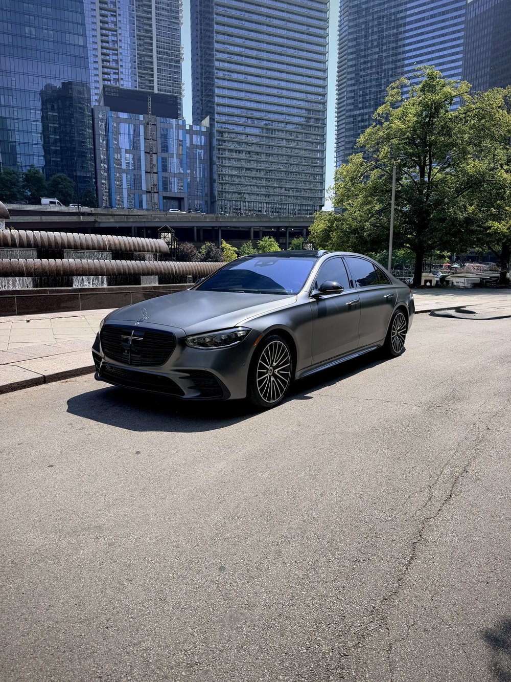 Mercedes-Benz S580 — Matte Graphite Gray available on request from BExotic
